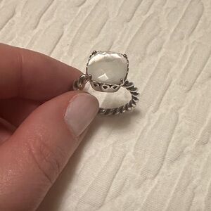 Pandora vintage mother of pearl ring